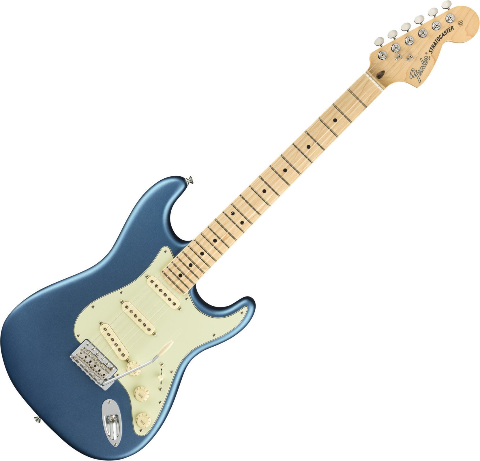Chitară electrică Fender American Performer Stratocaster MN Satin Lake Placid Blue