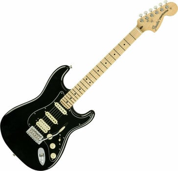 Guitare électrique Fender American Performer Stratocaster HSS MN Noir - 1