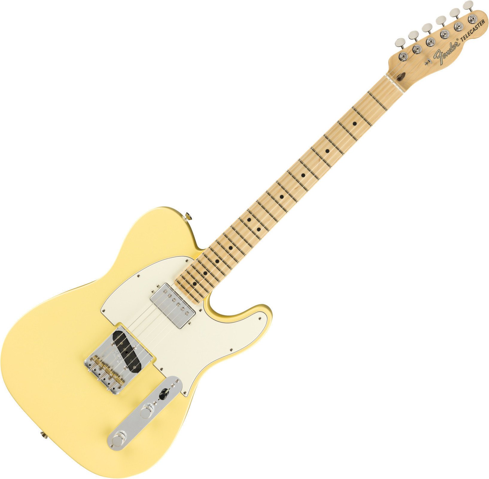 Guitarra elétrica Fender American Performer Telecaster HUM MN Vintage White