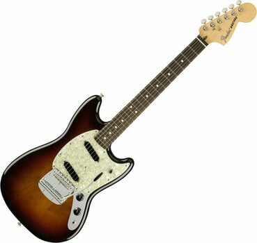E-Gitarre Fender American Performer Mustang RW 3-Tone Sunburst - 1