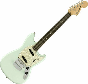 Elektriska gitarrer Fender American Performer Mustang RW Satin Sonic Blue - 1