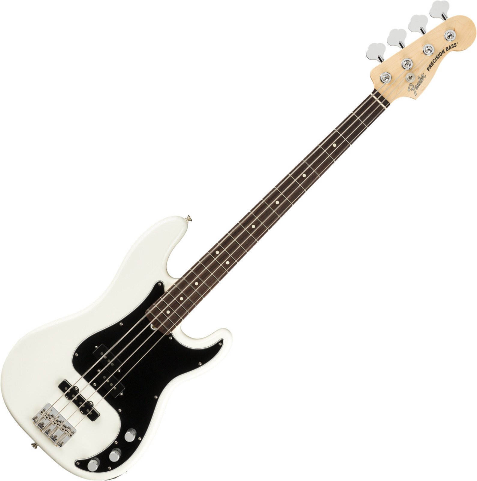 4-string Bassguitar Fender American Performer Precision Bass RW Arctic White
