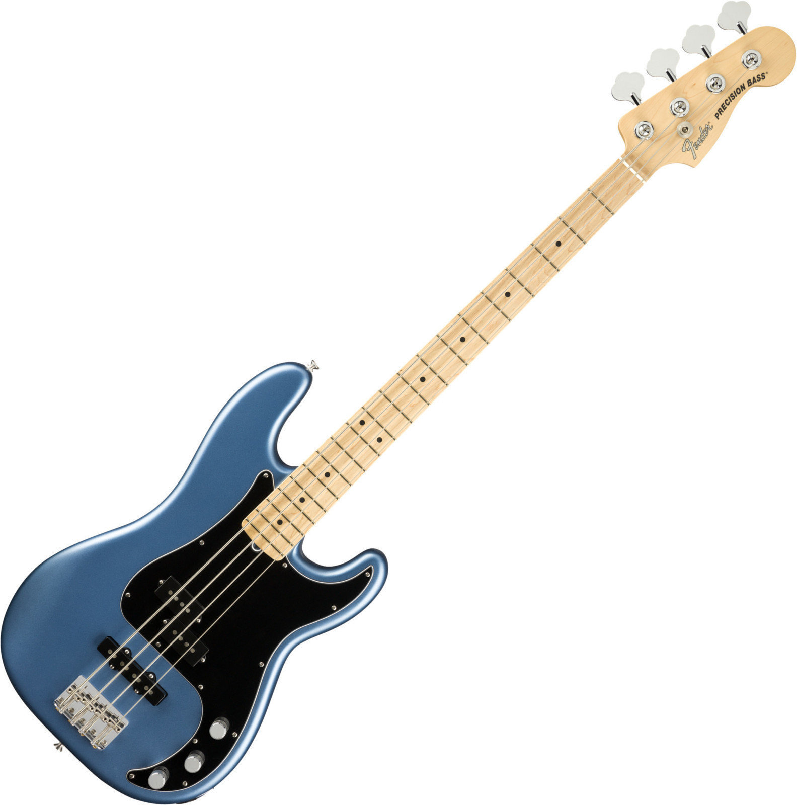 Električna bas gitara Fender American Performer Precision Bass MN Satin Lake Placid Blue