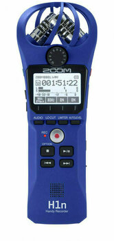 Vreckový digitálny rekordér Zoom H1n Blue - 1