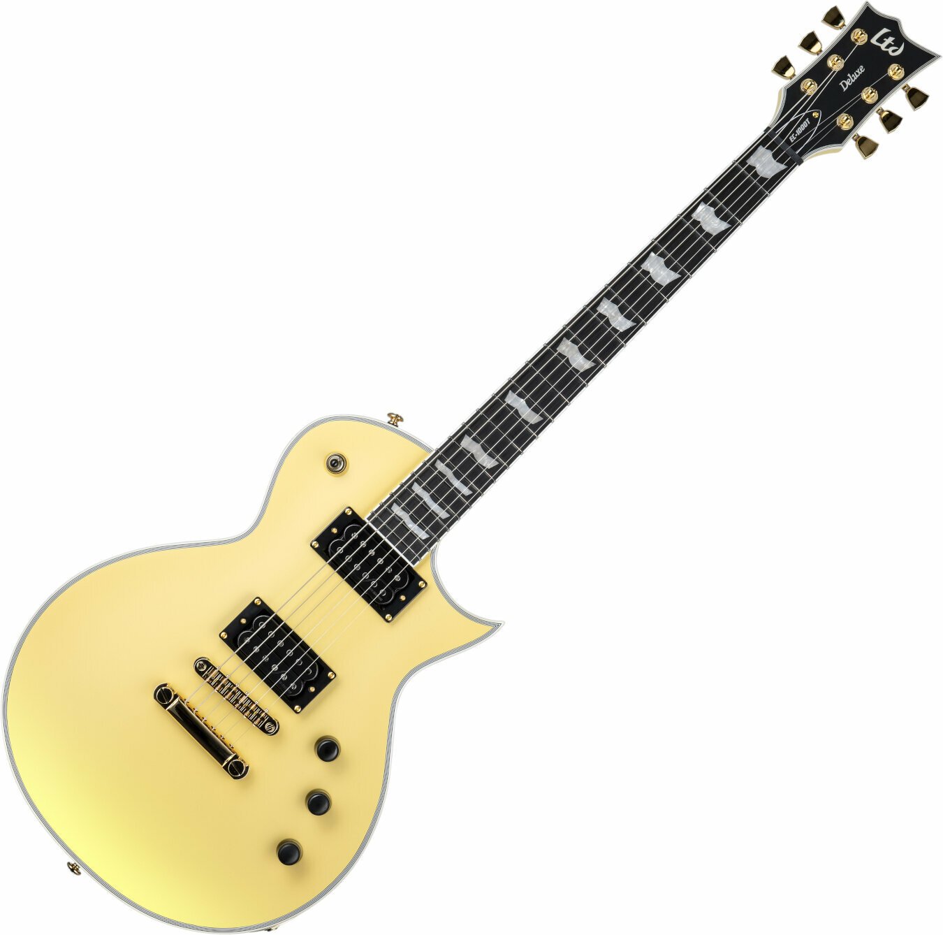 Guitare électrique ESP LTD EC-1000T CTM Vintage Gold Satin