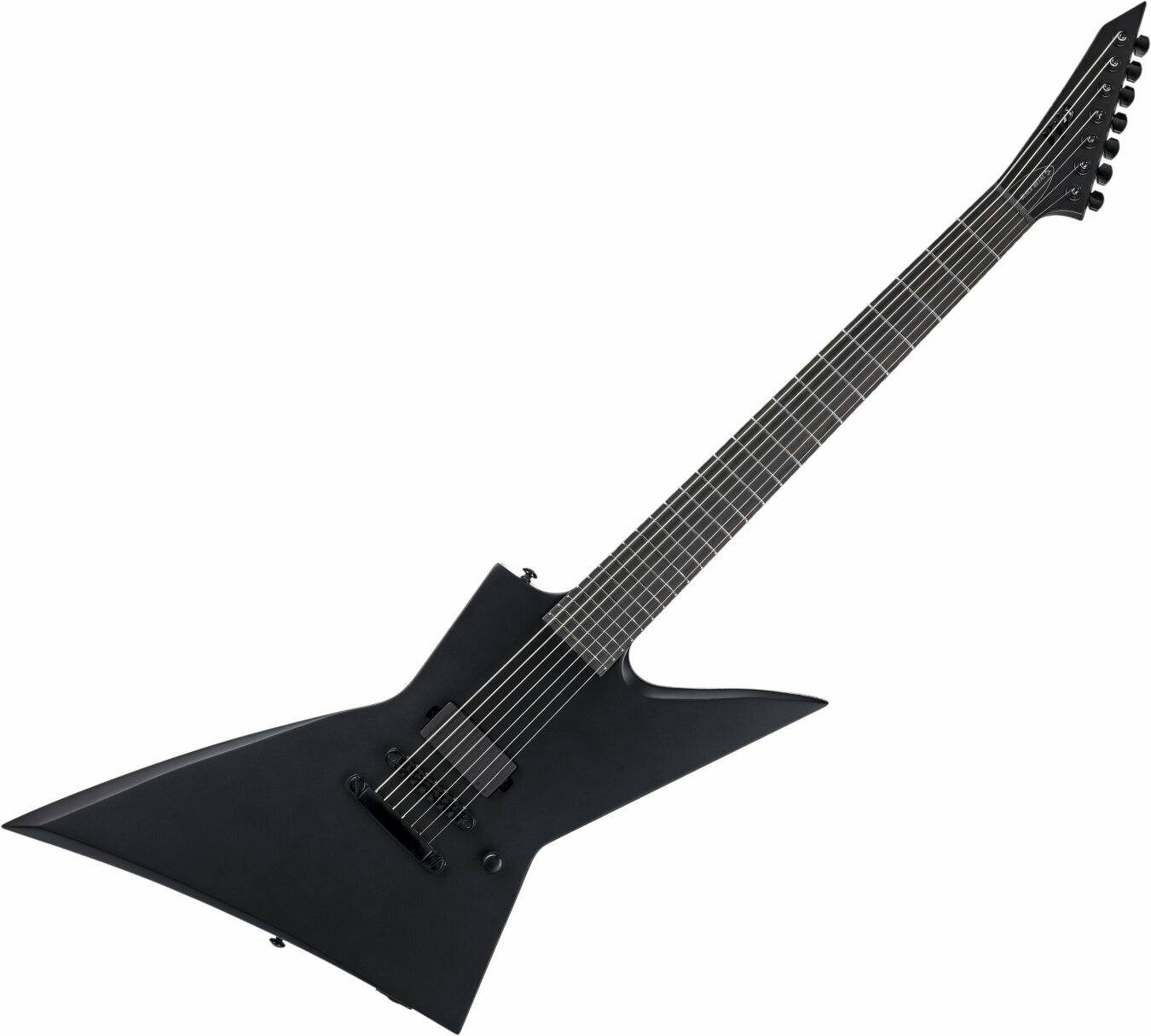 Electric guitar ESP LTD EX-7 Baritone Black Satin