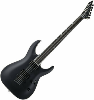 Guitare électrique ESP LTD MH-1000 Baritone Black Satin - 1