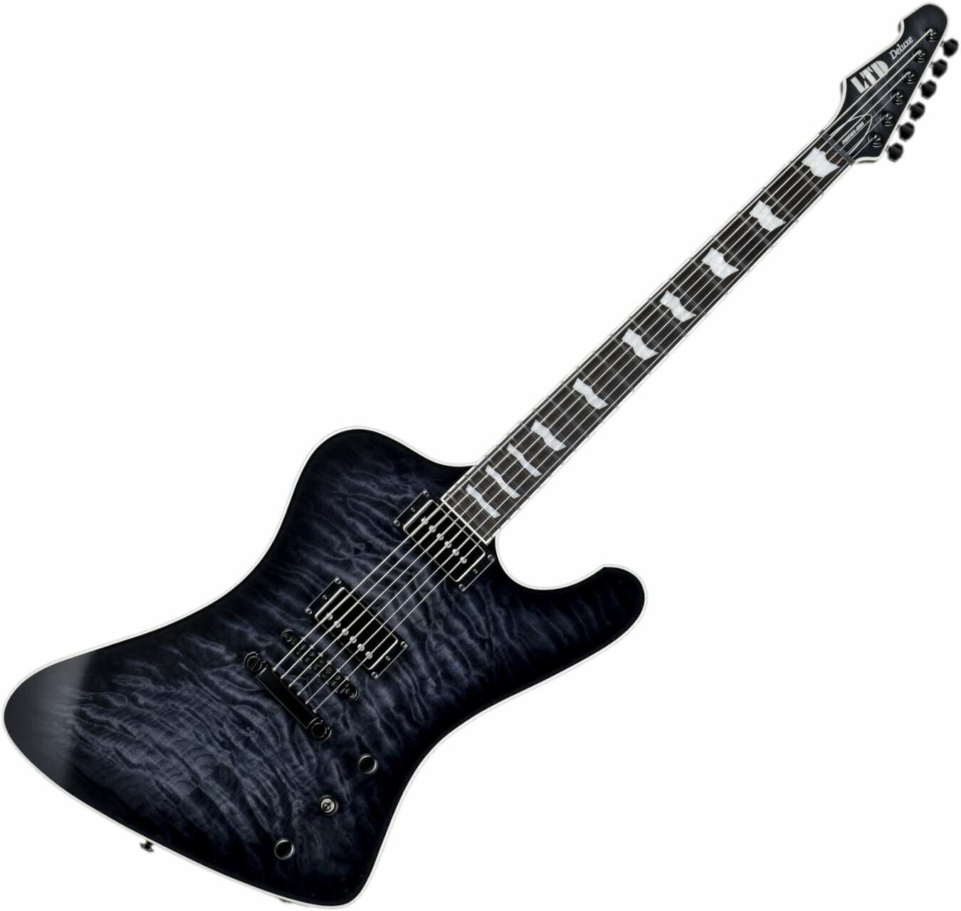 Electric guitar ESP LTD Phoenix-1000 QM Black Sunburst (Damaged)