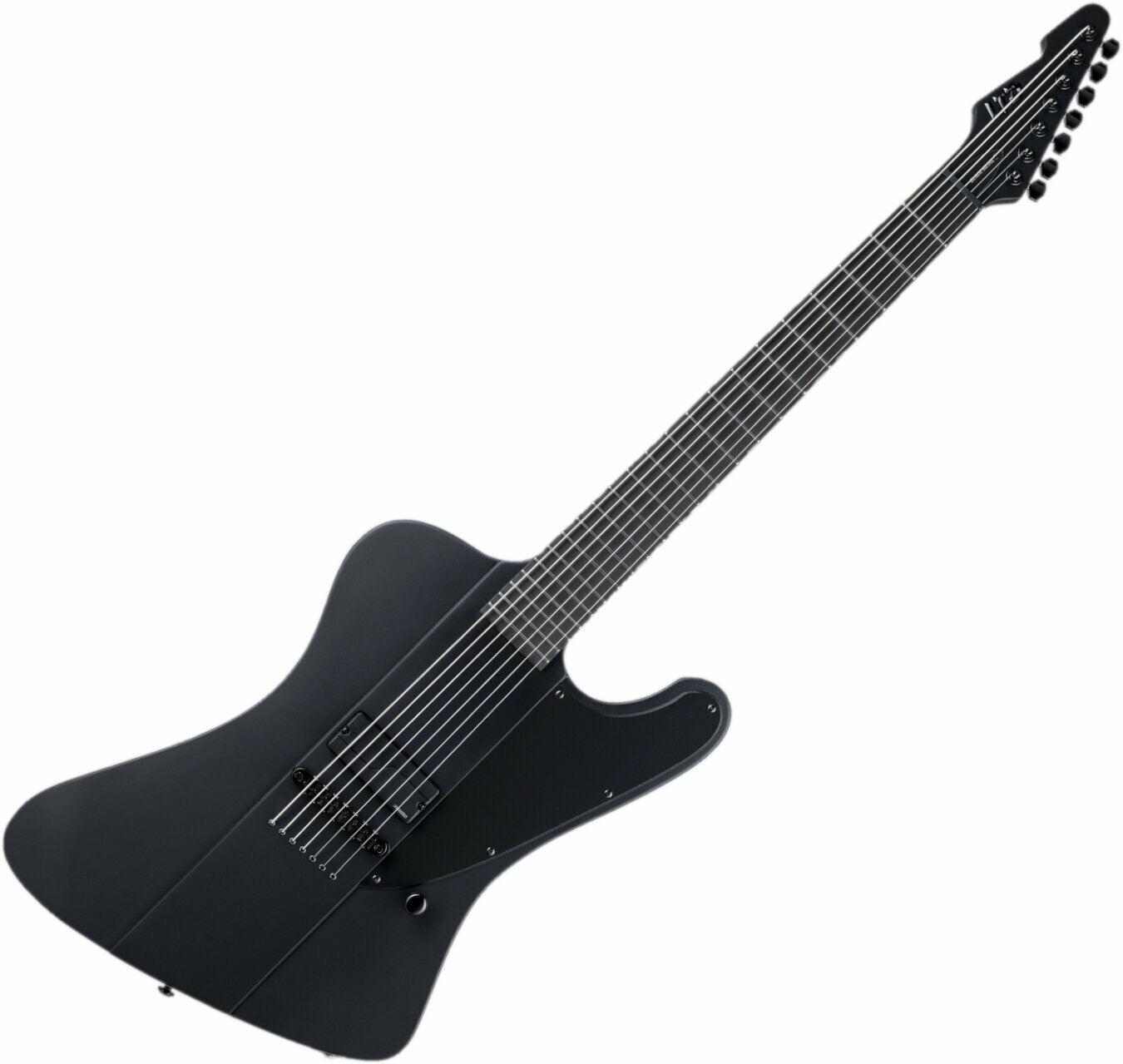 Elektromos gitár ESP LTD Phoenix-7 Baritone Black Satin