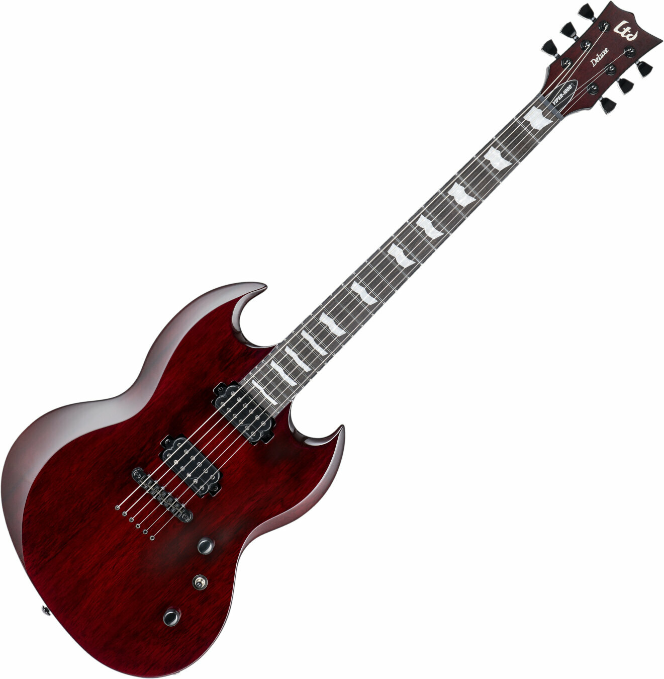 Electric guitar ESP LTD Viper-1000 SeeThru Black Cherry