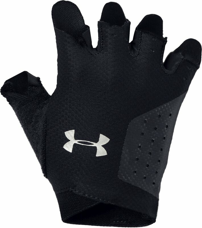 Fitness Gloves Under Armour Training Black/Silver S Fitness Gloves