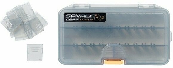 Caixa de apetrechos, caixa de equipamentos Savage Gear Lurebox 2B Smoke - 1