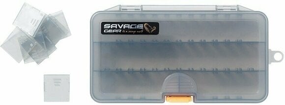 Caixa de apetrechos, caixa de equipamentos Savage Gear Lurebox 3B Smoke - 1