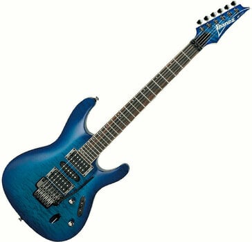 Elektromos gitár Ibanez S670QM Sapphire Blue Burst - 1