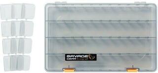 Caja de aparejos, caja de pesca Savage Gear Lurebox 6B Deep Smoke Caja de aparejos, caja de pesca