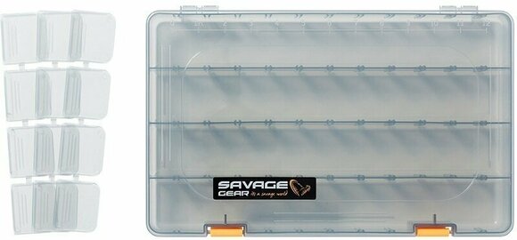 Boîte Savage Gear Lurebox 6B Deep Smoke Boîte - 1