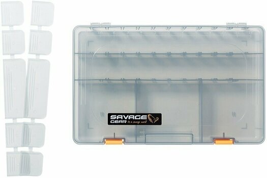 Sită, cutie, găleată Savage Gear Lurebox 6D Smoke - 1