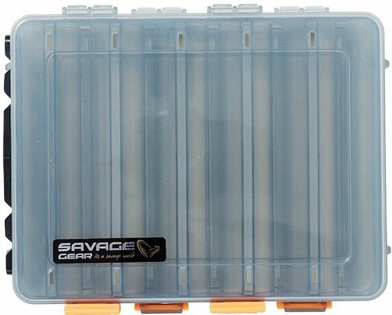 Caixa de apetrechos, caixa de equipamentos Savage Gear Lurebox 2 Sided Smoke Short