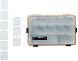 Caja de aparejos, caja de pesca Savage Gear WP Lurebox 4B Smoke Caja de aparejos, caja de pesca