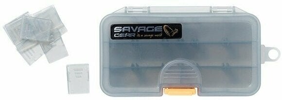 Caixa de apetrechos, caixa de equipamentos Savage Gear Lurebox 1B Smoke - 1