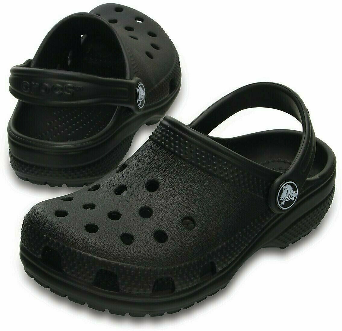 Buty żeglarskie dla dzieci Crocs Kids' Classic Clog Black 37-38