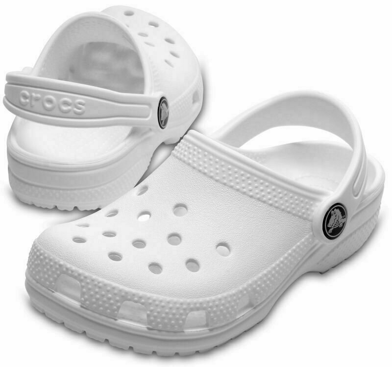 Παιδικό Παπούτσι για Σκάφος Crocs Kids' Classic Clog White 29-30