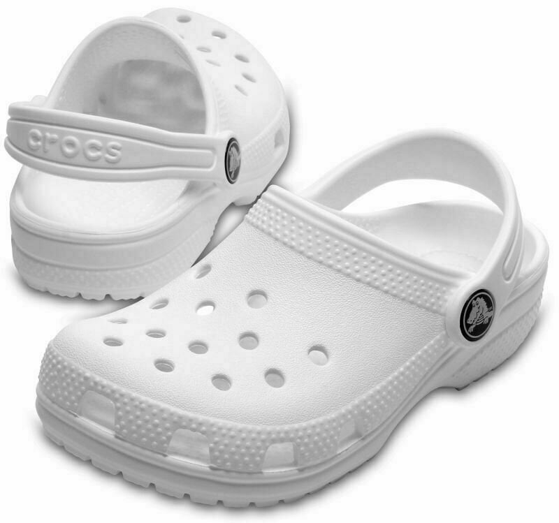 Buty żeglarskie dla dzieci Crocs Kids' Classic Clog White 33-34