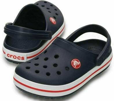 Scarpe bambino Crocs Kids' Crocband Clog Navy/Red 19-20 - 1