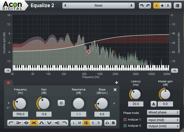 Tonstudio-Software Plug-In Effekt Acon Digital Equalize 2 (Digitales Produkt)