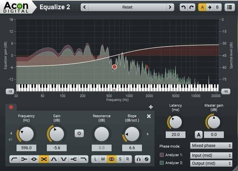 Tonstudio-Software Plug-In Effekt Acon Digital Equalize 2 (Digitales Produkt) - 1