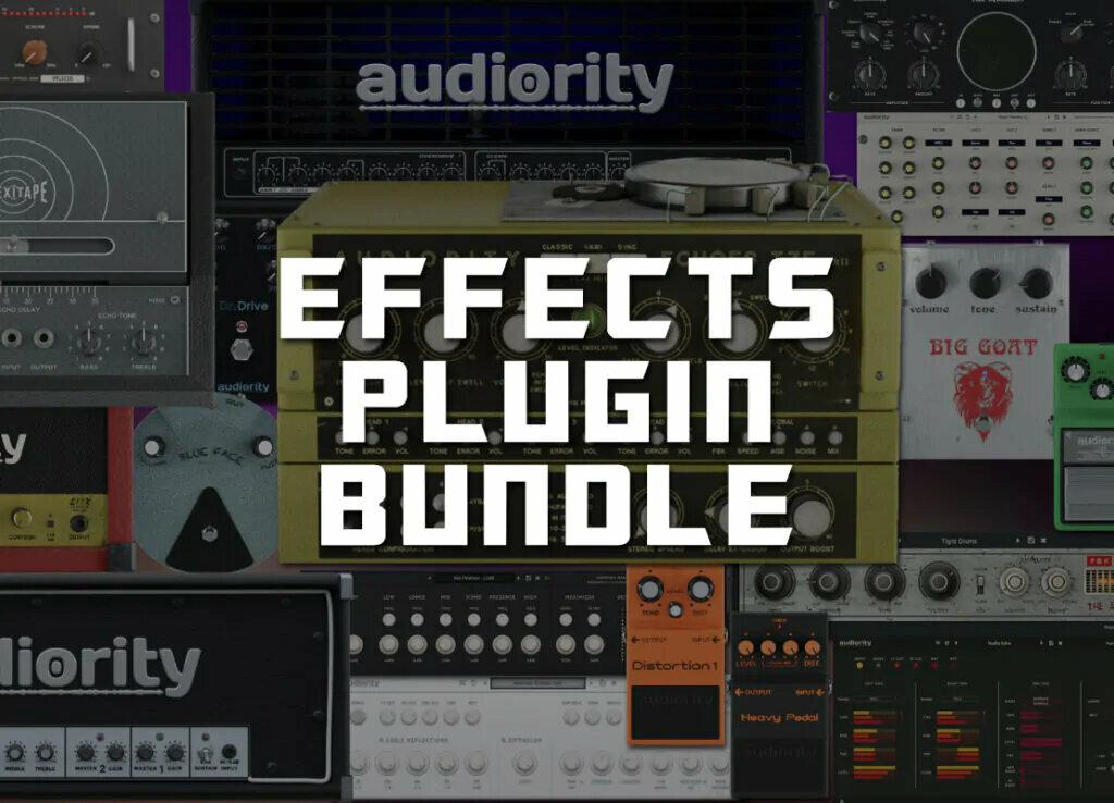 Štúdiový softwarový Plug-In efekt Audiority Effects Plugin Bundle (Digitálny produkt)