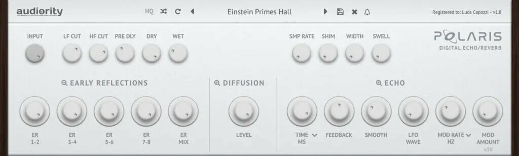 Štúdiový softwarový Plug-In efekt Audiority Polaris (Digitálny produkt)