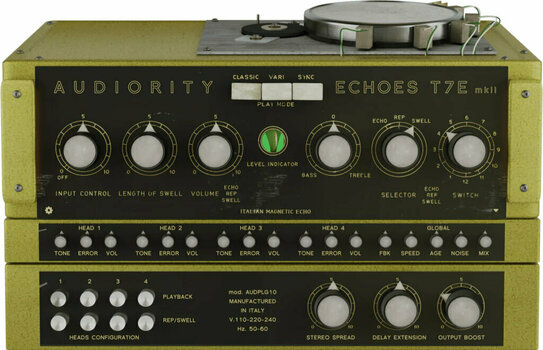 Studio software plug-in effect Audiority Echoes T7E mkII (Digitaal product) - 1