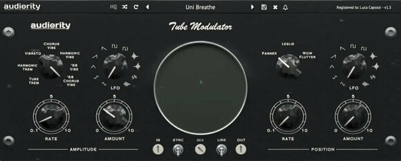 Programski plugin efekti Audiority Tube Modulator (Digitalni proizvod) - 1