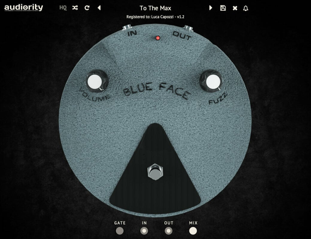 Studio-Effekt-Plugin Audiority Blue Face (Digitales Produkt)