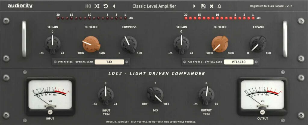 Programski Plug-In efekti Audiority LDC2 Compander (Digitalni proizvod)