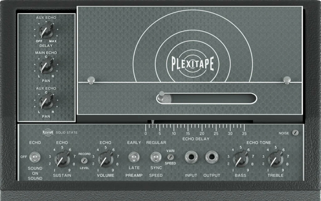 Štúdiový softwarový Plug-In efekt Audiority PlexiTape (Digitálny produkt)