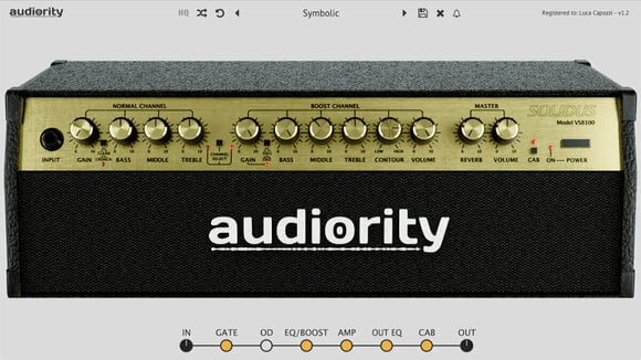 Studiový softwarový Plug-In efekt Audiority Solidus VS8100 (Digitální produkt) - 1