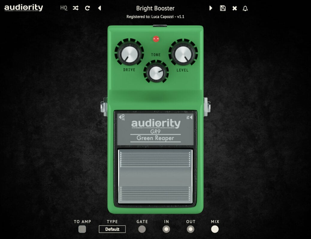 Štúdiový softwarový Plug-In efekt Audiority Green Reaper GR9 (Digitálny produkt)