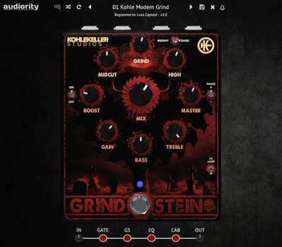Štúdiový softwarový Plug-In efekt Audiority Klirrton Grindstein (Digitálny produkt) - 1
