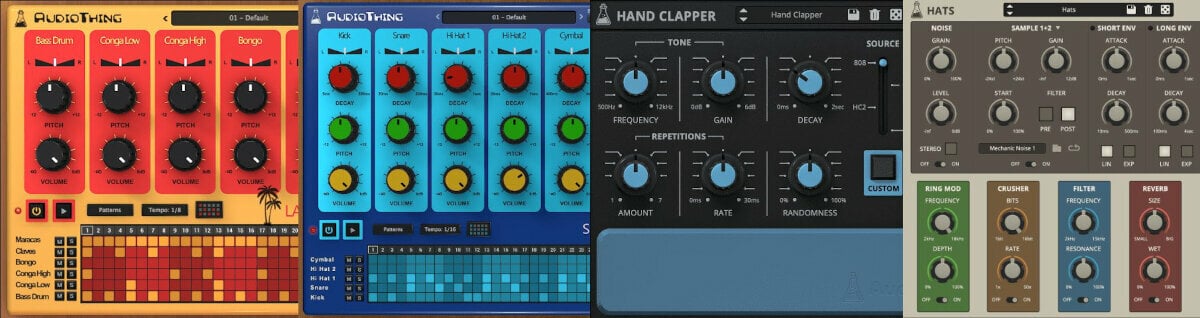 VST Instrument Audio Thing Drum Machine Bundle (Digitální produkt)