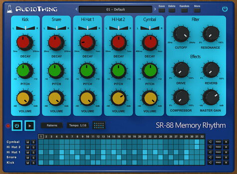 VST instrumentas Audio Thing SR-88 - 1