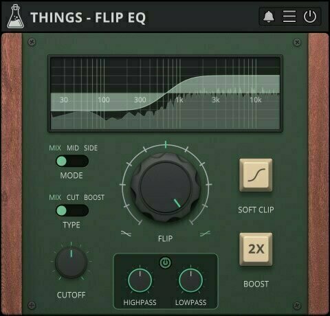 Plugins d'effets Audio Thing Things - Flip EQ (Produit numérique)