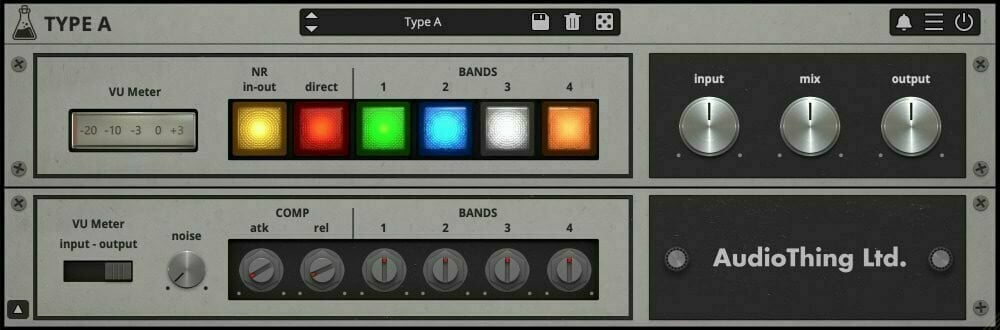 Štúdiový softwarový Plug-In efekt Audio Thing Type A (Digitálny produkt)