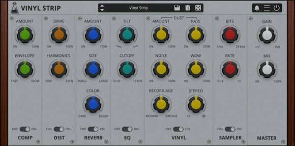 Studio-Effekt-Plugin Audio Thing Vinyl Strip (Digitales Produkt) - 1