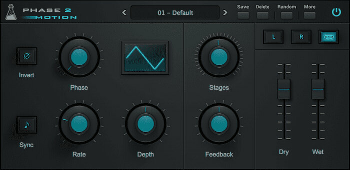 Studio software plug-in effect Audio Thing Phase Motion (Digitaal product)