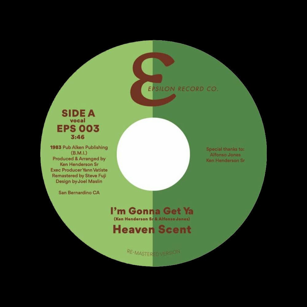 Disco de vinilo Heaven Scent Henderson & Jones - I'm Gonna Get Ya/ I'm Gonna Getcha (7" Vinyl) Disco de vinilo