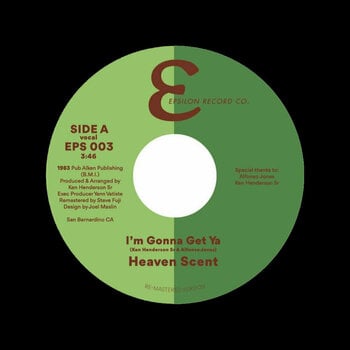 Грамофонна плоча Heaven Scent Henderson & Jones - I'm Gonna Get Ya/ I'm Gonna Getcha (7" Vinyl) - 1