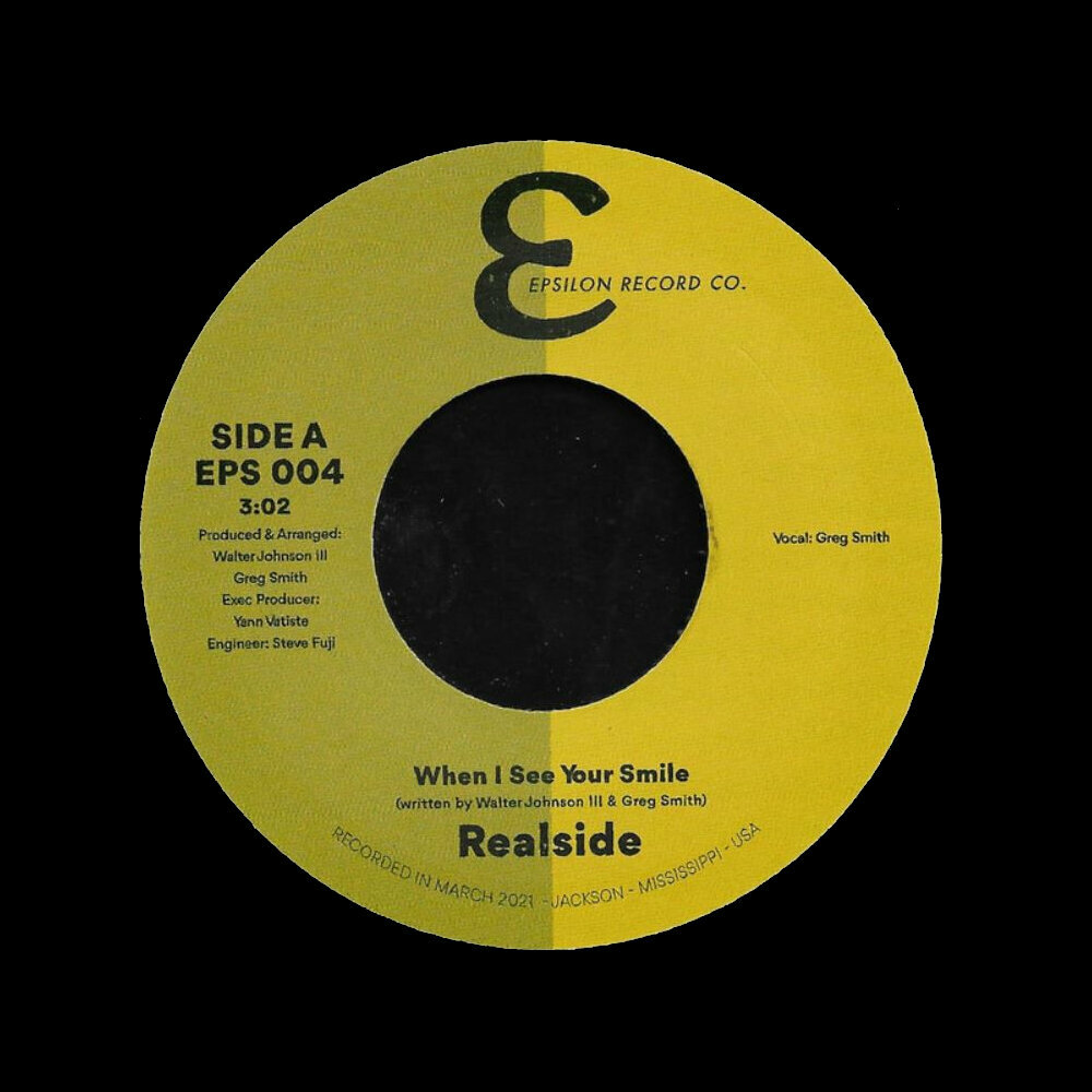 LP Realside - When I See Your Smile/When I See Your Smile (Extended Version) (7" Vinyl)