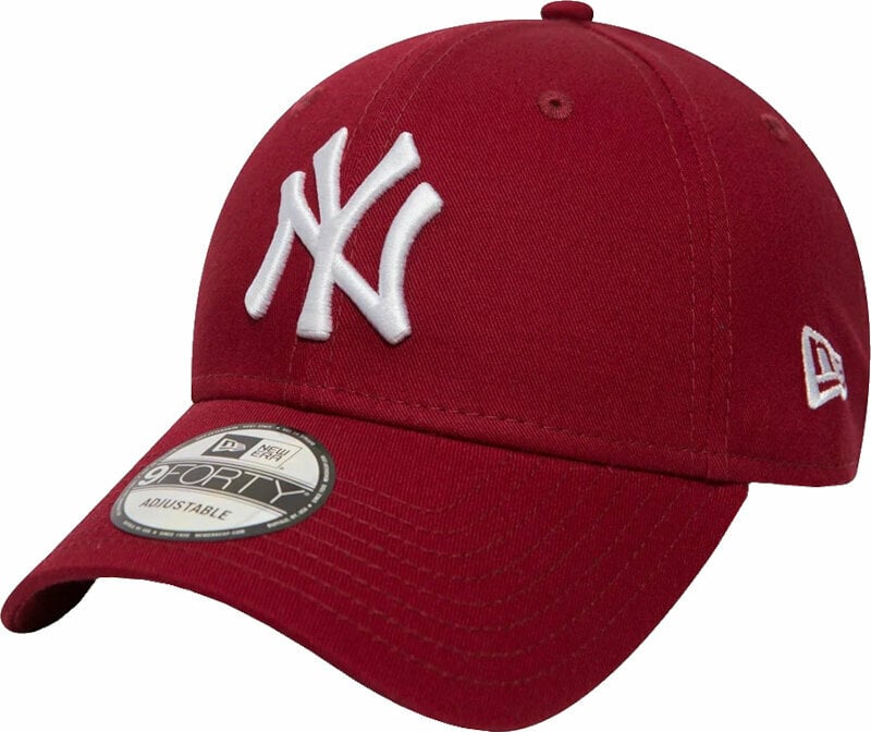 Boné New York Yankees 9Forty MLB League Essential Red/White UNI Boné